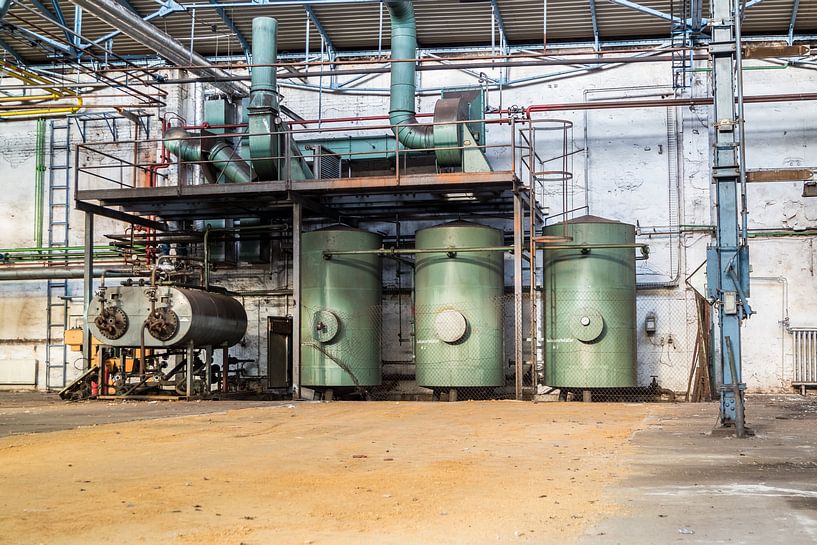 Technology in an Old Factory Lost Place by Animaflora PicsStock