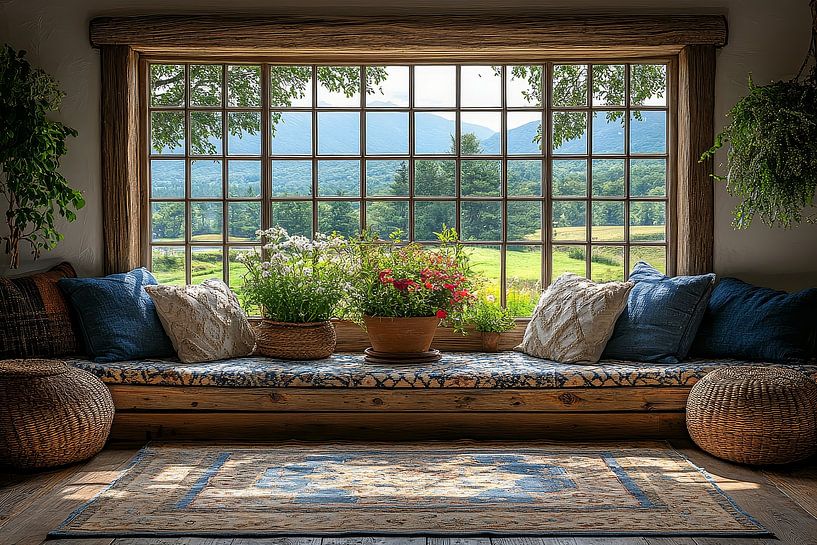 look through the window by Egon Zitter