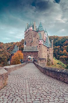 Sprookjeskasteel in de herfst