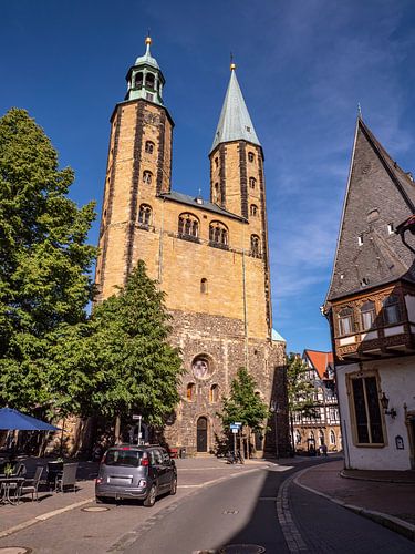 Marktkerk in Goslar Harz Nedersaksen