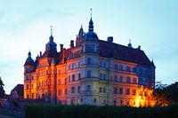 Kasteel Güstrow, Güstrow, Mecklenburg-Vorpommern, Duitsland, Europa