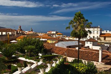 Oude stad van La Orotava op Tenerife van Anja B. Schäfer