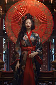 Geisha van Peter Balan