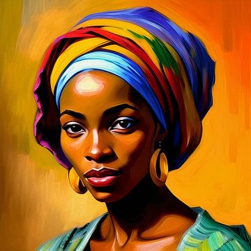 Zainab - portret van een Afrikaanse vrouw van All Africa