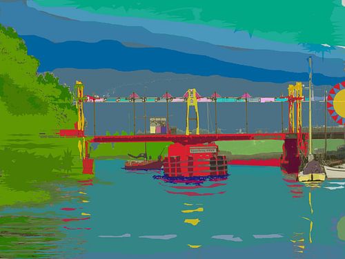 2015 art 3 Leeuwarden Spoorbrug