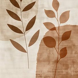 Plantenschilderij Minimalistisch van Modern Collection