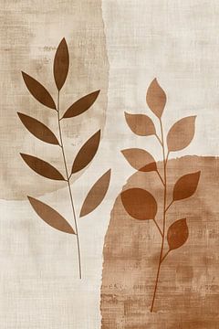 Plantenschilderij Minimalistisch van Modern Collection