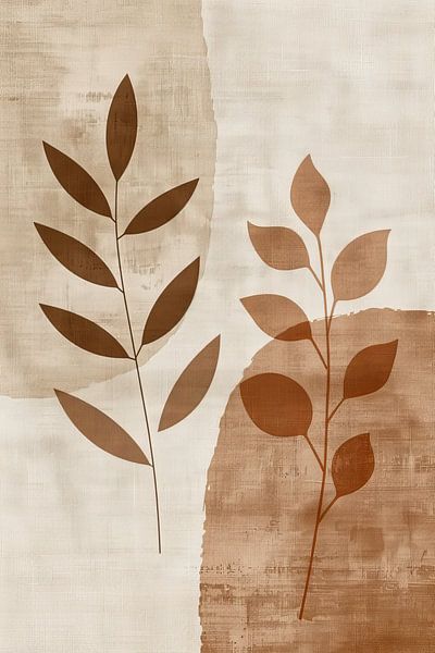 Plant painting Minimalist by Modern Collection