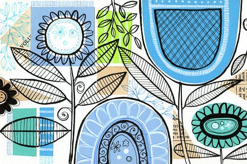 Botanische collage 07