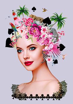 Flower woman fantasy island