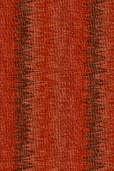 Nostalgie. 70s retro textiel in warme roestkleuren. van Dina Dankers