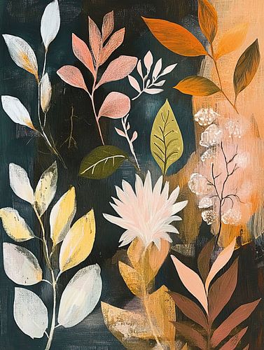 Feuilles d'automne | Silent Floral Symphony