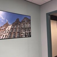 Photo de nos clients: Façade de la vieille ville de Venlo par Dieter Walther, sur poster