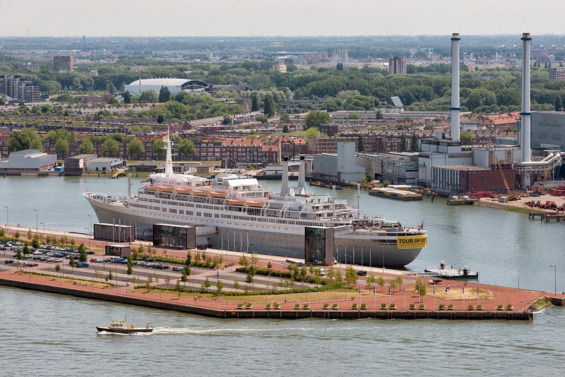 SS Rotterdam, depuis les hauteurs par Pieter van Roijen