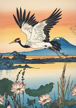 Japanse kunstdruk 