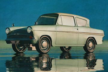 Ford Anglia 123E Deluxe van 1962 van Jan Keteleer