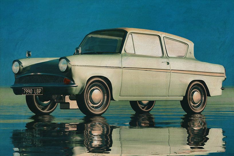 Ford Anglia 123E Deluxe From 1962 by Jan Keteleer