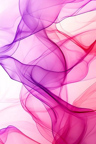 Kleurrijke roze abstracte kunst