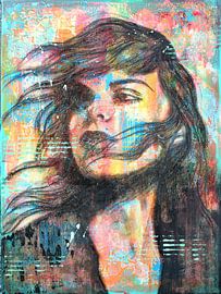 Printemps sur Lucienne van Leijen