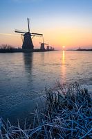 Winter in Kinderijk