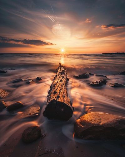 Gouden uur: Magische kustwolken