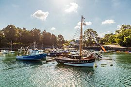 Port-Anna south of Vannes on the Gulf of Morbihan, Brittany by Christian Müringer