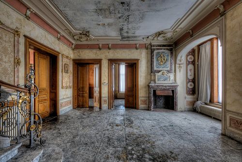 Urbex Entree van kasteel
