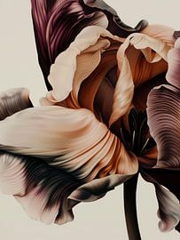 Composed flowers in pastel van Carla Van Iersel