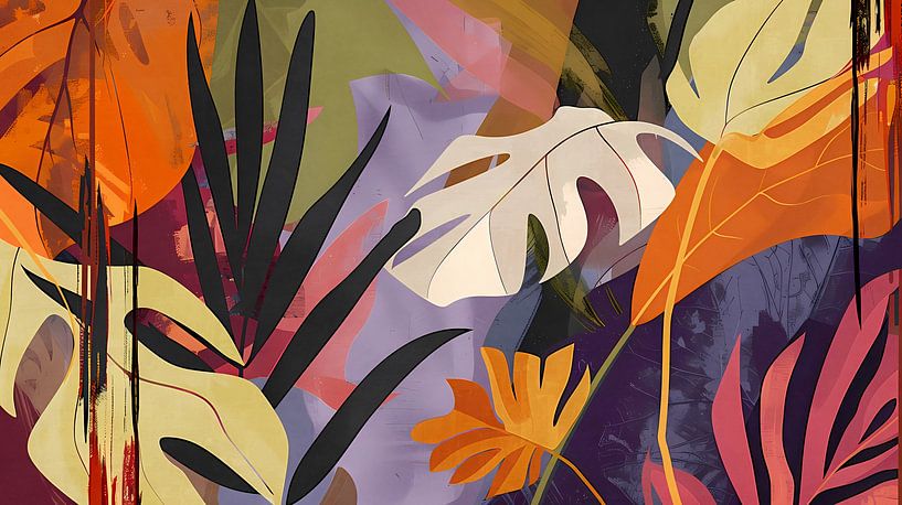 Tropical Garden by Angel Estevez