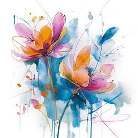 Abstrakte Blumen