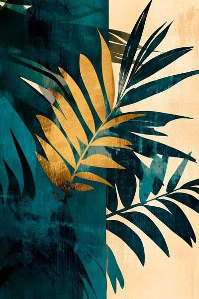 Tropische Blätter von Poster Art Shop