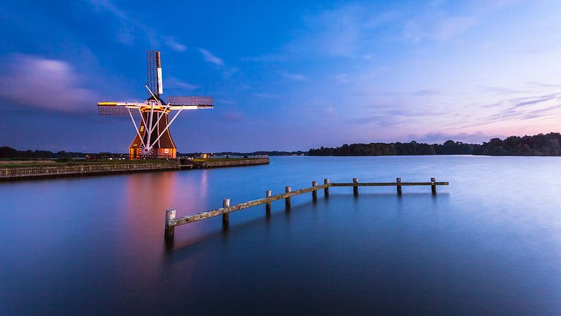 Poldermolen de Helper - Paterswoldsemeer von Jurjen Veerman