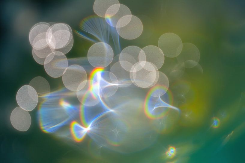 Image rêvée et imaginative de la lumière et de la couleur. par Lisette Rijkers