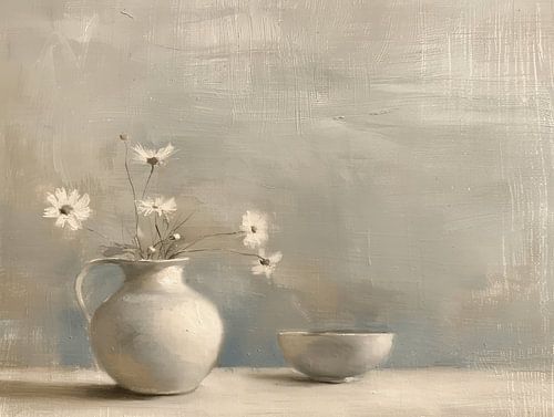 Stilleven in Japandi stijl
