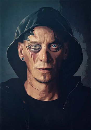 Cyberpunk Guy - 2077 Blade Runner stijl - De toekomst is nu!