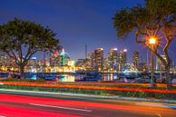 Light Streaks To a Skyline by Joseph S Giacalone Photography thumbnail