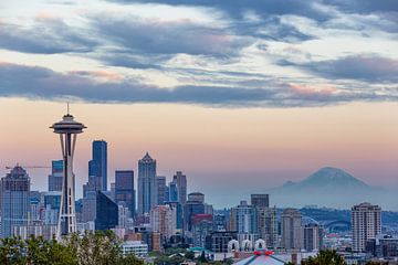 Seattle Skyline van Thomas Klinder