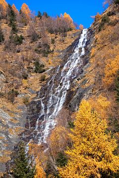 Cascade d'or à Hintermuhr sur Christa Kramer