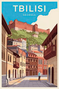 Tbilisi, Georgië. van Poster Art Shop
