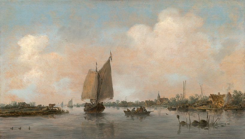 River View, Jan van Goyen par Des maîtres magistraux