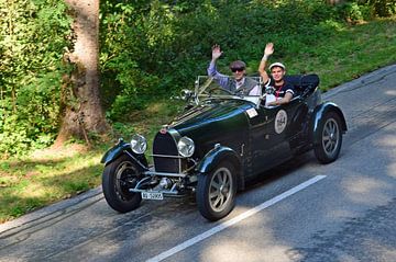 Bugatti op de terugreis Eggberg Klassik 2019 van Ingo Laue