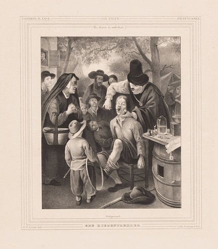 Carel Christiaan Antony Last, Tandentrekker, 1837 - 1840