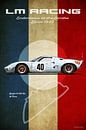 LM Racing Ford GT40 Blue by Theodor Decker thumbnail