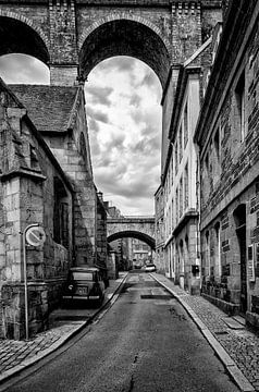 Morlaix in Brittany. by Don Fonzarelli