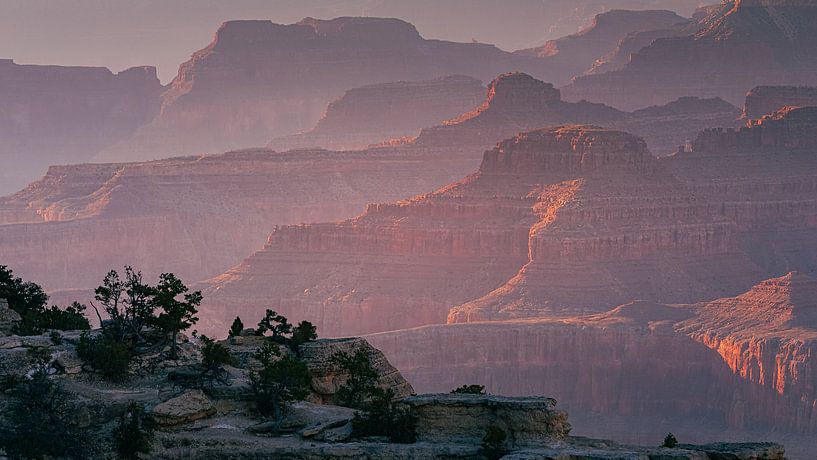 Coucher de soleil au Grand Canyon par Henk Meijer Photography