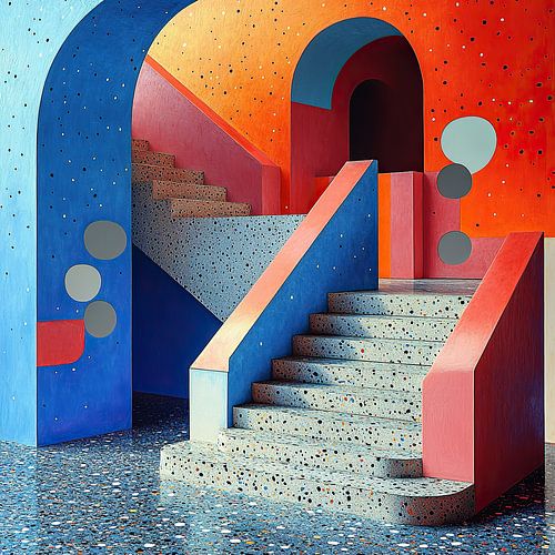 Interieurontwerp Surrealisme Architectuur Ontwerp Meetkunde