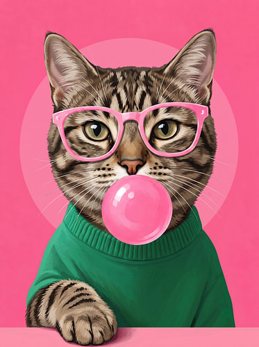 Paws & Pullovers - the Tabby Cat