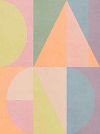 Pastel Geometric 1 sur Georgia Chagas
