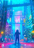 Neon City Raum