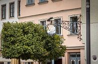 Uithangbord "Gasthaus zum Weissen Schwan" in Weimar van Rob Boon thumbnail